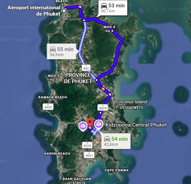 Trip from airport
